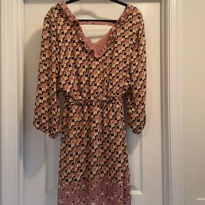 Pretty Spring mauve dress